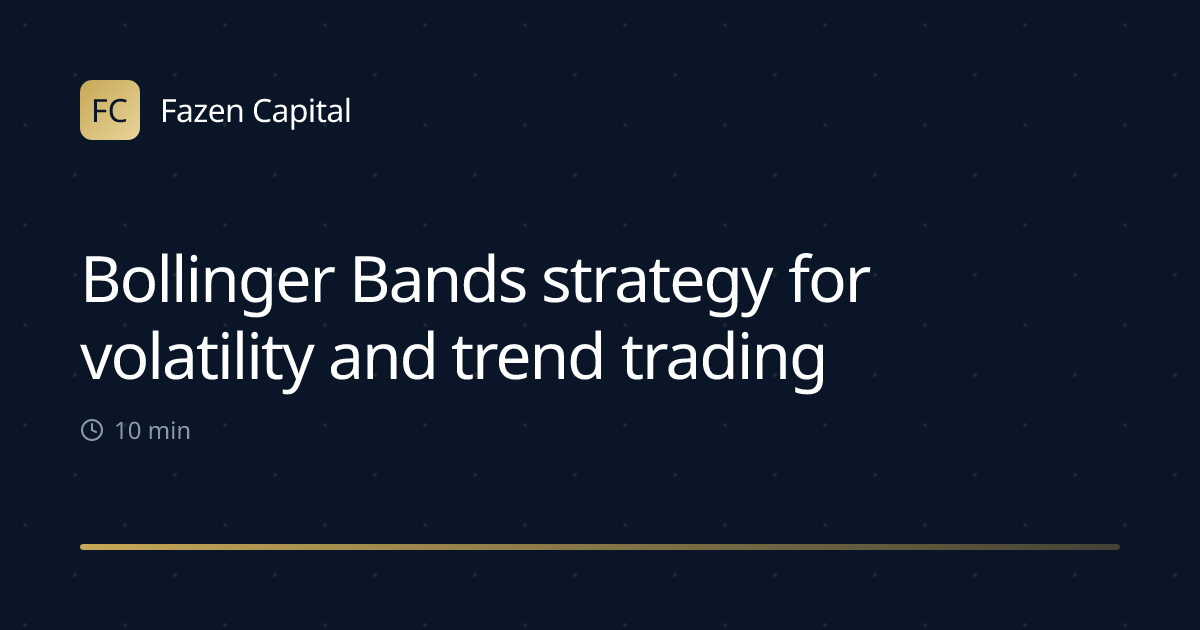 Bollinger Bands strategy for volatility and trend trading