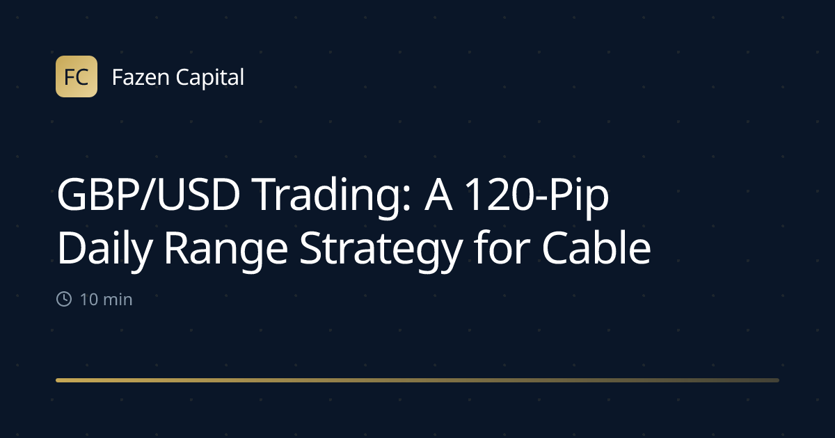 GBP/USD Trading: A 120-Pip Daily Range Strategy for Cable