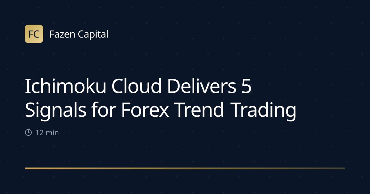 Ichimoku Cloud Delivers 5 Signals for Forex Trend Trading