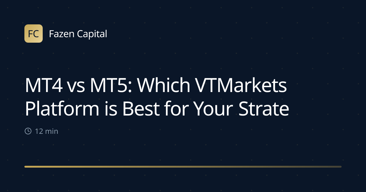 MT4 vs MT5: Which VTMarkets Platform is Best for Your Strategy?