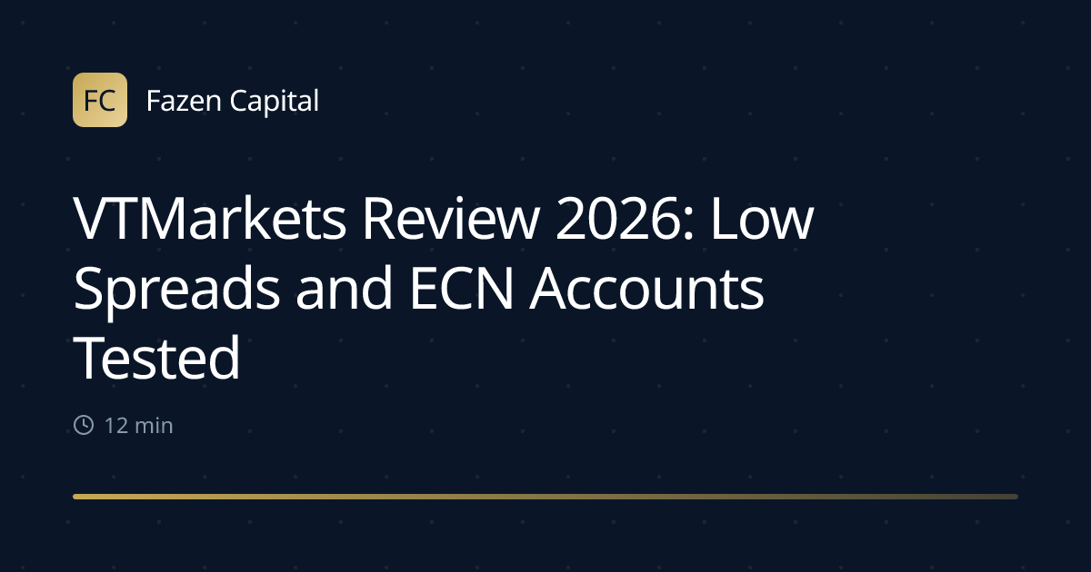 VTMarkets Review 2026: Low Spreads and ECN Accounts Tested