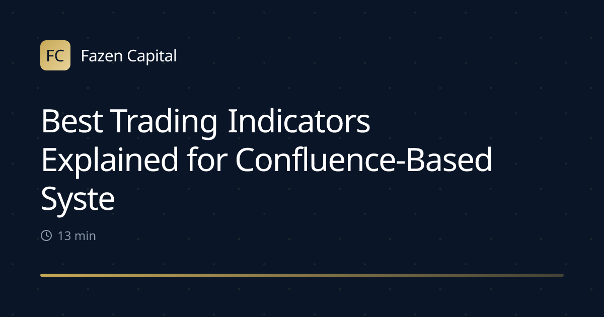Best Trading Indicators Explained for Confluence-Based Systems