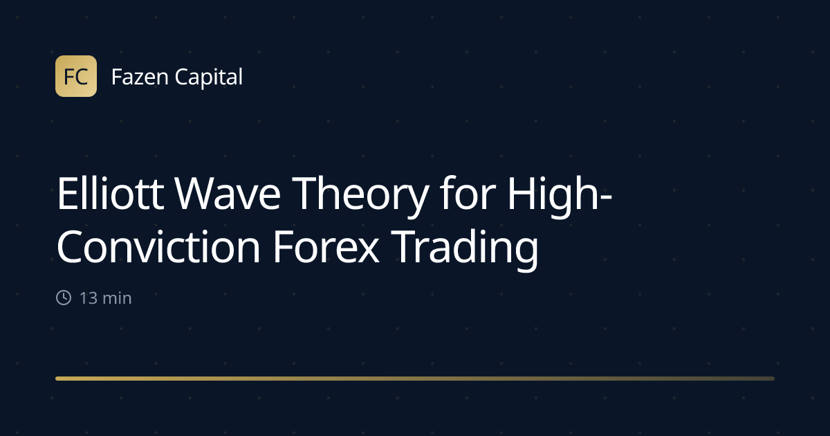Elliott Wave Theory for High-Conviction Forex Trading