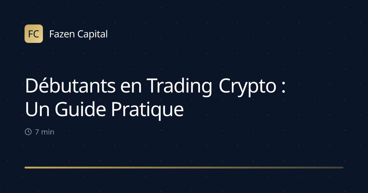 Débutants en Trading Crypto : Un Guide Pratique