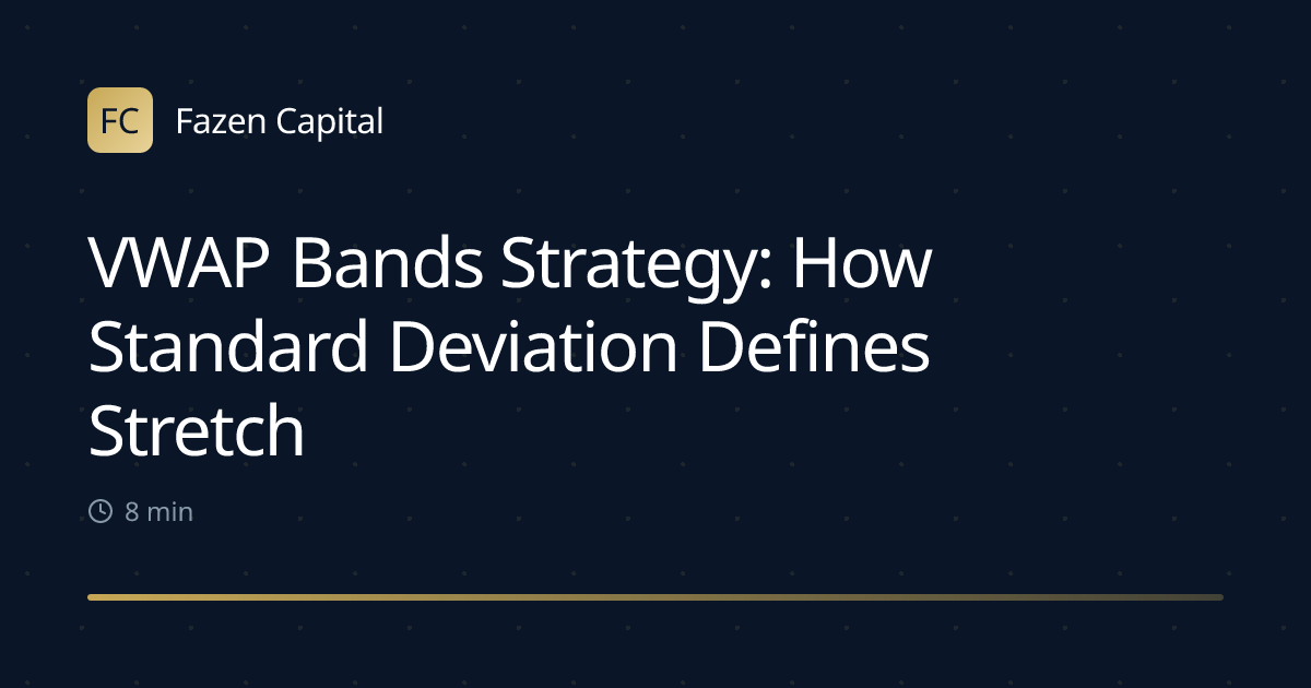 VWAP Bands Strategy: How Standard Deviation Defines Stretch